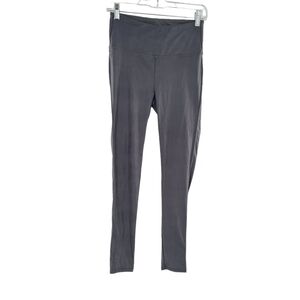 Seven7 Women's High Rise Stretch Faux Leather Legging Gunmetal size‎ Small